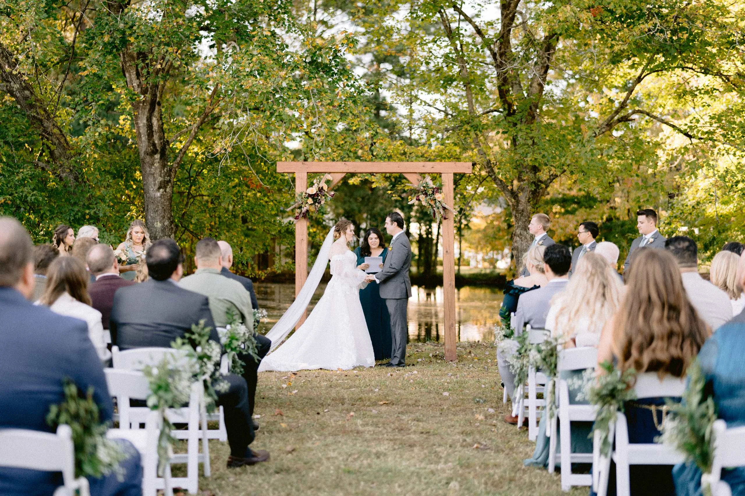 The Valora Oak Estate — Pond Ceremony